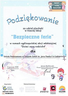 Grafika #0: Podziękowanie