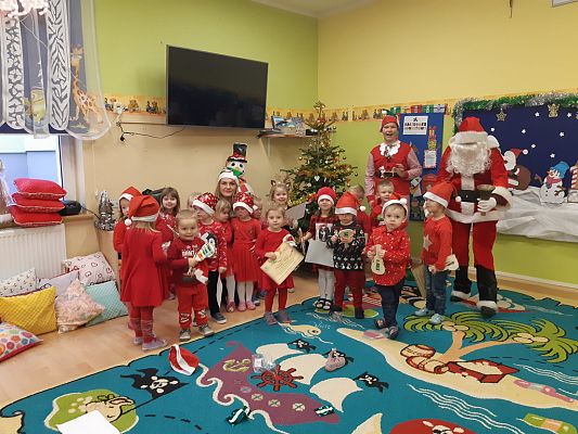 Grafika #0: Mikołajki w przedszkolu