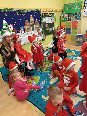 Grafika #18: Mikołajki w przedszkolu