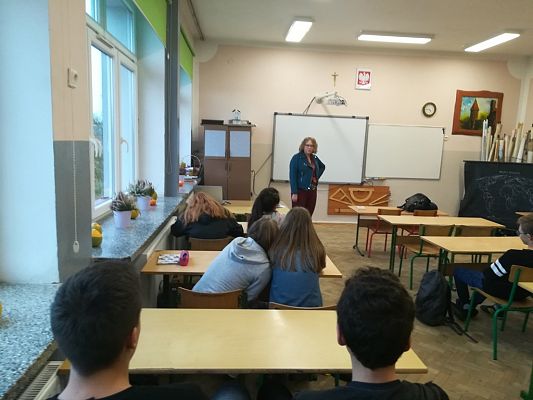 Grafika #0: Wizyta przedstawiciela Zespołu Szkół Gospodarki Żywnościowej i Agrobiznesu.