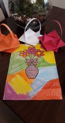 Grafika #8: Dzień Matki w klasie III