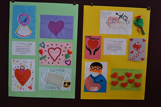 Grafika #3: #JESTEŚMY Z WAMI - DZIĘKUJEMY