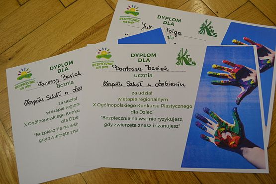 Grafika #1: Podziękowanie i dyplomy…