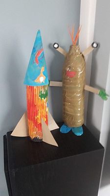 Grafika #14: Kosmiczne prace Leśnych Skrzatów