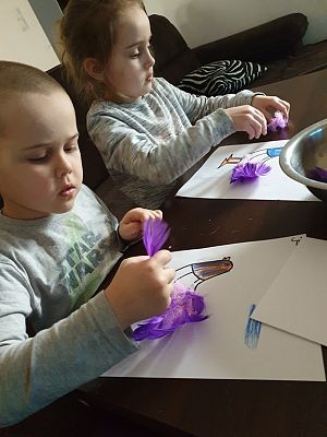 Grafika #13: Kolejny tydzień pracy zdalnej Leśnych Skrzatów