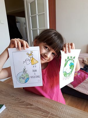 Grafika #10: Kolejny tydzień pracy zdalnej Leśnych Skrzatów