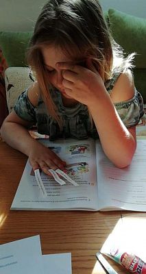 Grafika #6: Nauka zdalna w klasie III