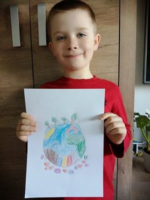 Grafika #4: Leśne Skrzaty – Dzień Ziemi