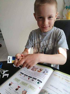 Grafika #34: Zdalne nauczanie w klasie 1