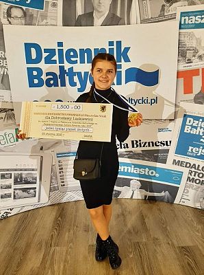 Grafika #8: Nasza uczennica najpopularniejszą Juniorką Pomorza w Plebiscycie Sportowym