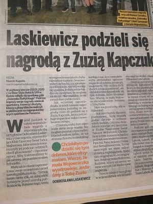 Grafika #7: Nasza uczennica najpopularniejszą Juniorką Pomorza w Plebiscycie Sportowym