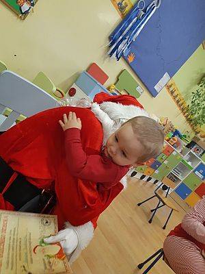 Grafika #2: Mikołajki w przedszkolu