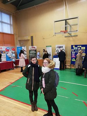 Grafika #3: Uczniowie klasy VIII uczestniczyli w Jesiennych Targach Edukacyjnych w Lęborku.