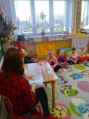 Grafika #9: Andrzejki w Przedszkolu