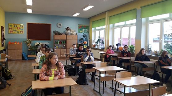 Grafika #3: Spotkanie z przedstawicielami szkoły ponadpodstawowej