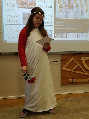 Grafika #1: Klasa V b z wizytą na górze Olimp.