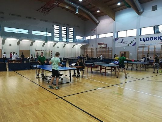 Grafika #1: III miejsce w finale powiatowym w tenisie stołowym chłopców.