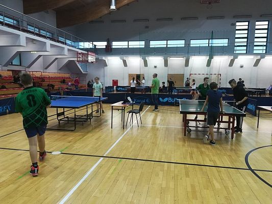 Grafika #0: III miejsce w finale powiatowym w tenisie stołowym chłopców.