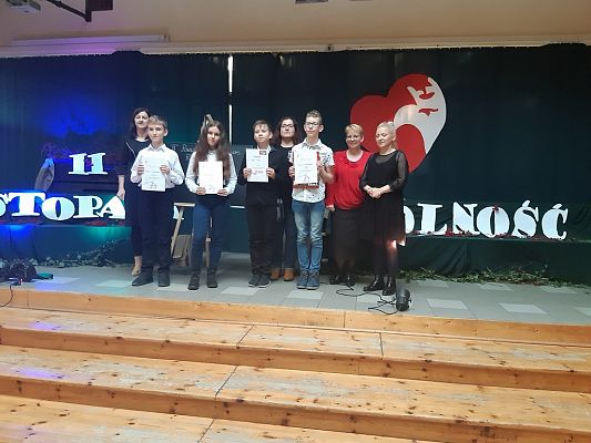 Grafika #1: II Powiatowy Konkurs Recytatorski Polskiej Poezji Patriotycznej