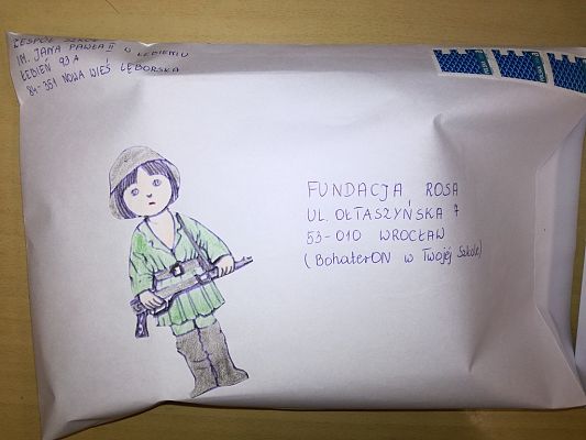 Grafika #4: Wysyłamy kartki do Powstańców Warszawskich