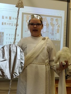 Grafika #2: Klasa V b z wizytą na górze Olimp.