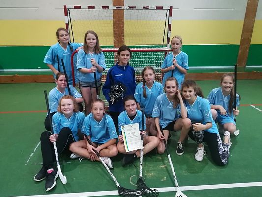 Grafika #1: Sportowe sukcesy uczniów Szkoły Podstawowej w Łebieniu na szczeblu powiatowym.