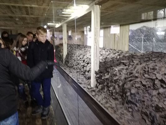 Grafika #3: Szkoła w Łebieniu wciąż pamięta-klasy siódma i ósma z wizytą w Muzeum Stutthof w Sztutowie