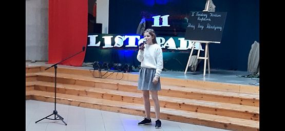 Grafika #6: II Powiatowy Konkurs Recytatorski Polskiej Poezji Patriotycznej