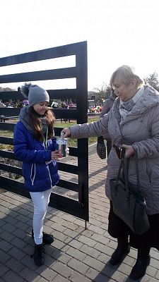 Grafika #7: ZBIÓRKA PIENIĘDZY NA BUDOWĘ HOSPICJUM