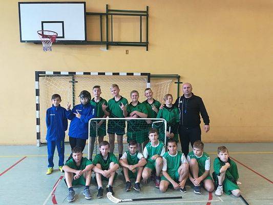 Grafika #0: Gminne Zawody w Unihokeju Dziewcząt i Chłopców.