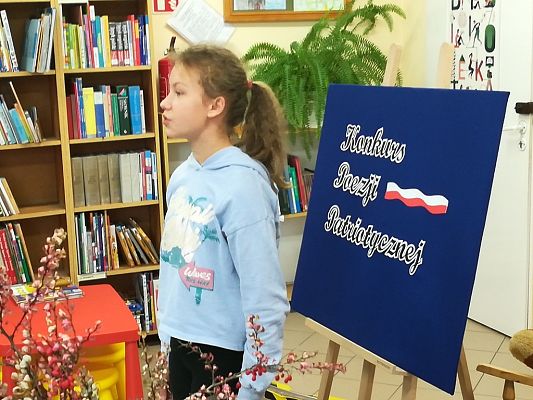 Grafika #1: Konkurs w bibliotece