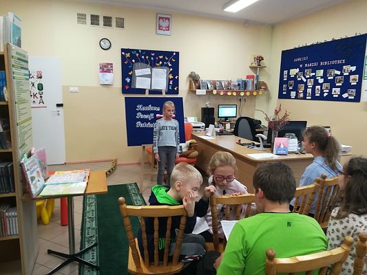 Grafika #4: Konkurs w bibliotece