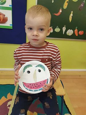 Grafika #8: Nawet maluch wie co jest zdrowe- a co nie.