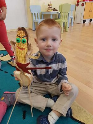 Grafika #19: Nawet maluch wie co jest zdrowe- a co nie.