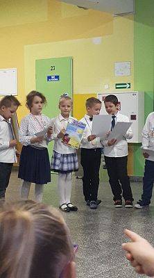 Grafika #10: Ślubowanie uczniów klasy I