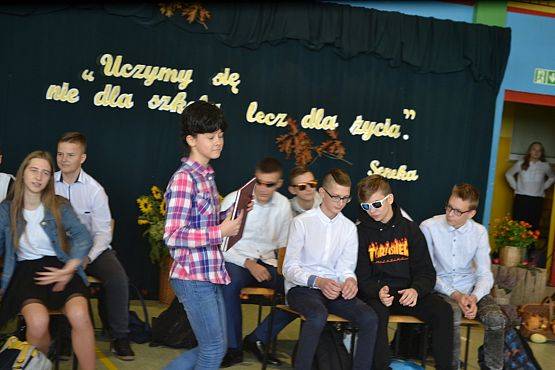 Grafika #64: Uczymy się nie dla szkoły lecz dla życia.