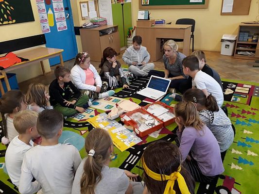 Grafika #9: Zajęcia z pierwszej pomocy w klasie II