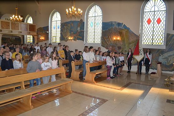 Grafika #6: MSZA ŚWIĘTA NA ZAKOŃCZENIE ROKU SZKOLNEGO 2018/2019