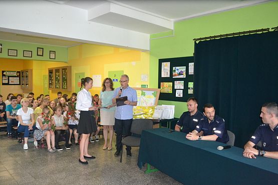 Grafika #0: Uroczyste podziękowanie policjantom z Komendy Powiatowej Policji w Lęborku