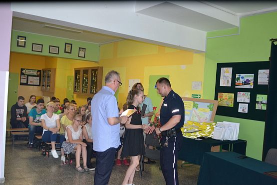 Grafika #6: Uroczyste podziękowanie policjantom z Komendy Powiatowej Policji w Lęborku