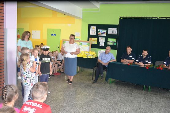 Grafika #8: Uroczyste podziękowanie policjantom z Komendy Powiatowej Policji w Lęborku