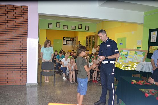 Grafika #11: Uroczyste podziękowanie policjantom z Komendy Powiatowej Policji w Lęborku
