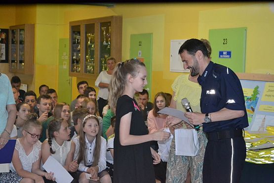 Grafika #15: Uroczyste podziękowanie policjantom z Komendy Powiatowej Policji w Lęborku