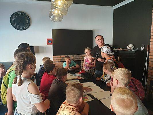 Grafika #2: Tam, gdzie Kopernik się urodził… - uczniowie naszej szkoły w Toruniu