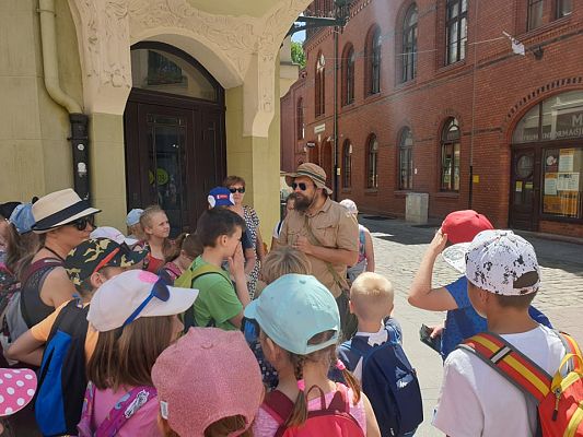 Grafika #17: Tam, gdzie Kopernik się urodził… - uczniowie naszej szkoły w Toruniu