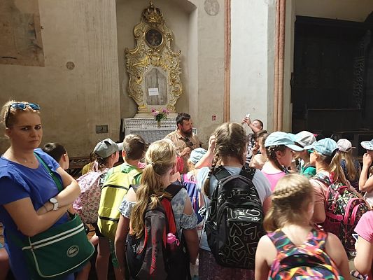 Grafika #24: Tam, gdzie Kopernik się urodził… - uczniowie naszej szkoły w Toruniu