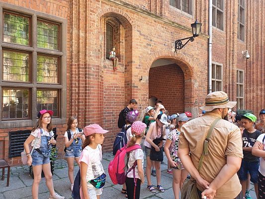 Grafika #37: Tam, gdzie Kopernik się urodził… - uczniowie naszej szkoły w Toruniu