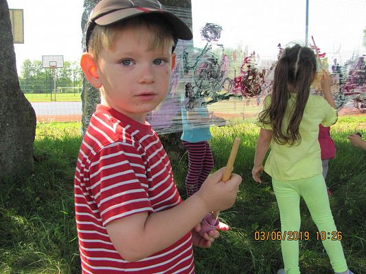 Grafika #8: Dzień Dziecka w przedszkolu