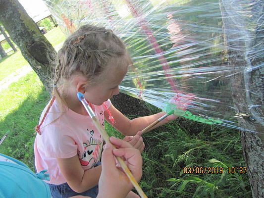 Grafika #14: Dzień Dziecka w przedszkolu