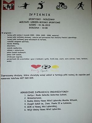 Grafika #1: Piknik Sportowo - Rodzinny